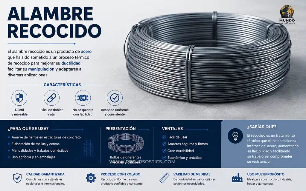 alambre recocido