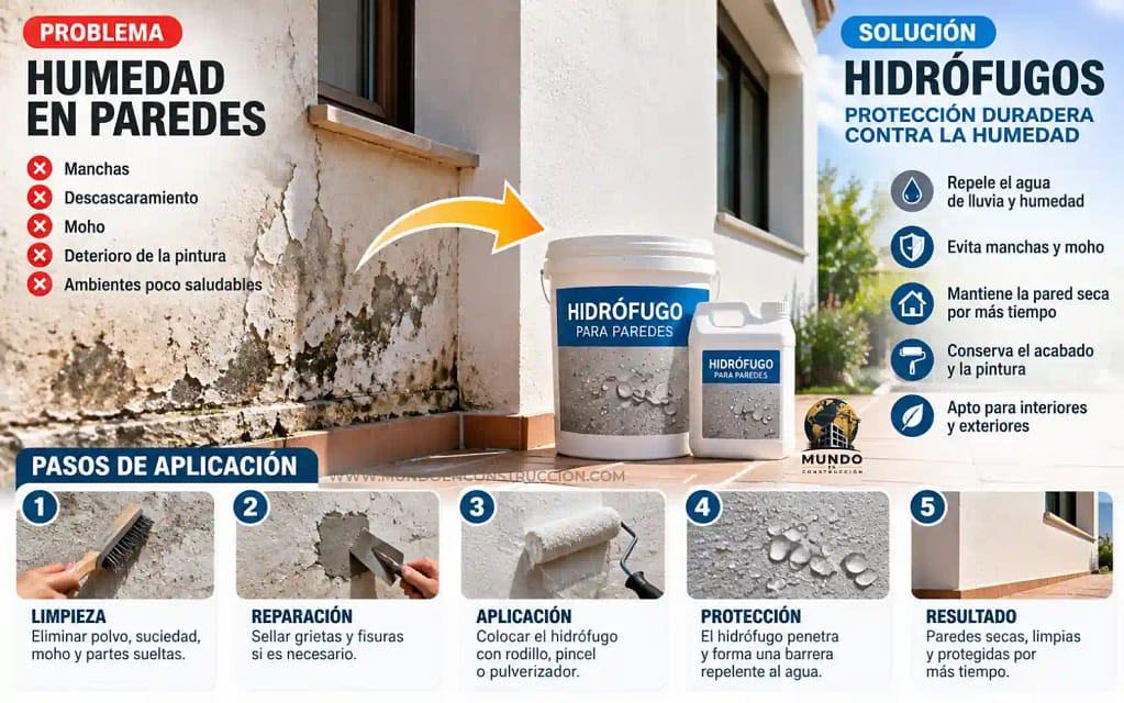 Pared con humedad