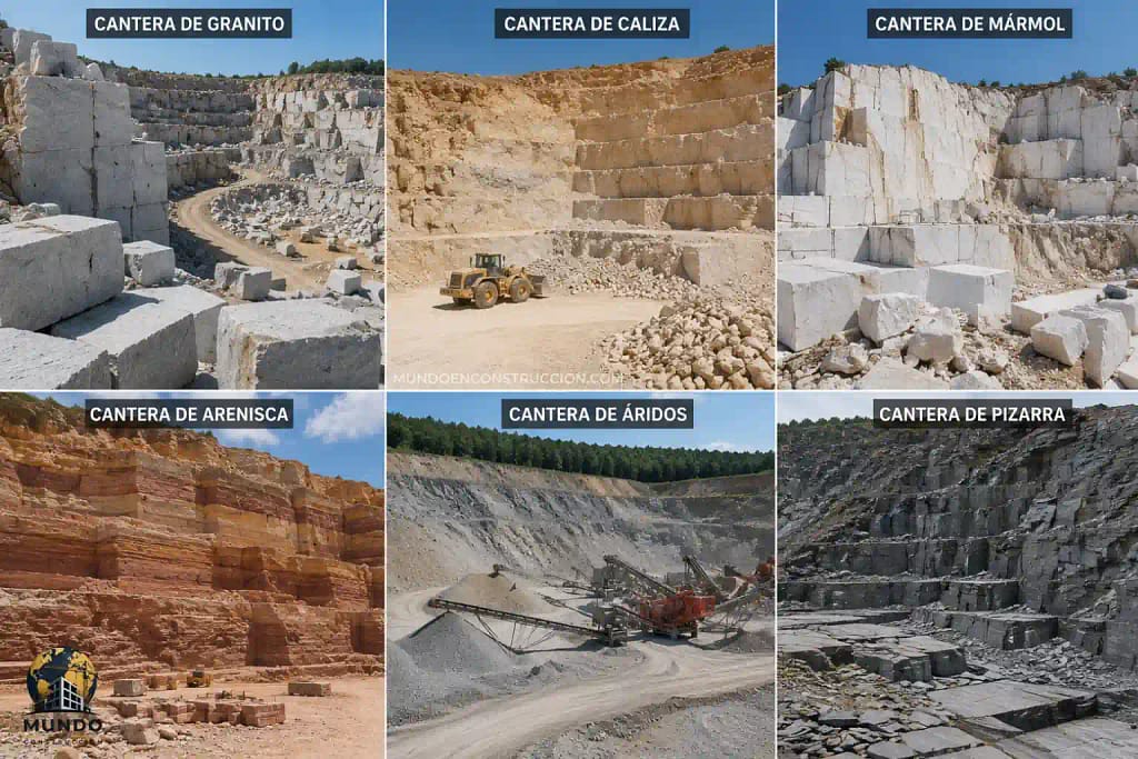 tipos de canteras